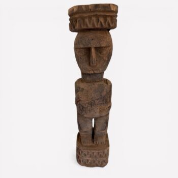 Handgesneden Bali Beeld van Hout – Authentiek en Karaktervol Decoratiestuk