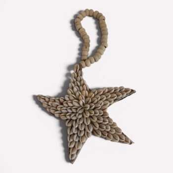 Star Shell woonketting – schelpen hanger – 14 cm