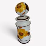 Vintage Apothekersvaas Bloemmotief 22cm