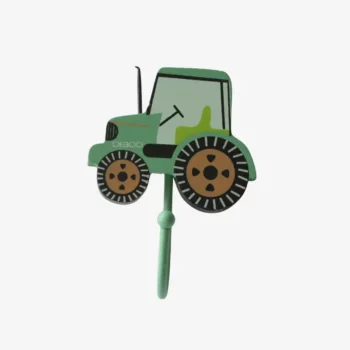 Kapstokhaakje Tractor Groen Kinderkamer