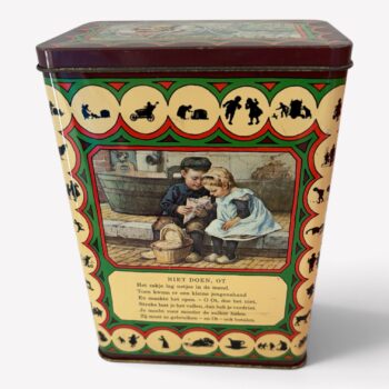 Ot en Sien Vintage Bewaarblik 16,5 cm