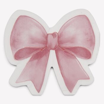 Servetten Roze Strik 33x33 cm - Set van 20