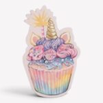 Servetten Eenhoorn Cupcake Roze - Set van 20